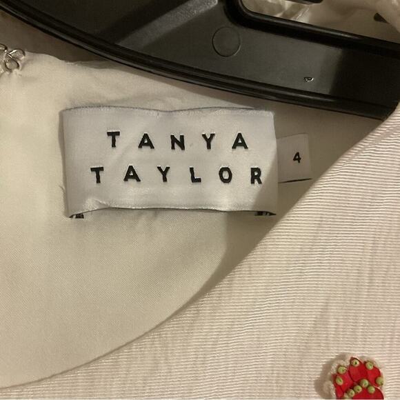 Tanya Taylor Lula Beaded Sequin Embroidered Dress Size 4 Multi Colored - Picture 9 of 15